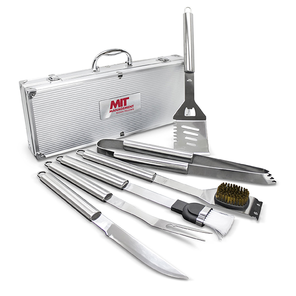 DELUXE 6 PC BBQ TOOL SET