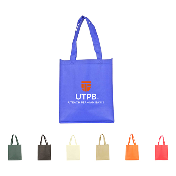 Grocery Polypropylene Tote Bag W/6" Gusset