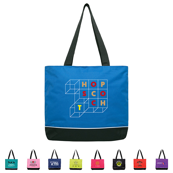 Zipper Shoulder Tote