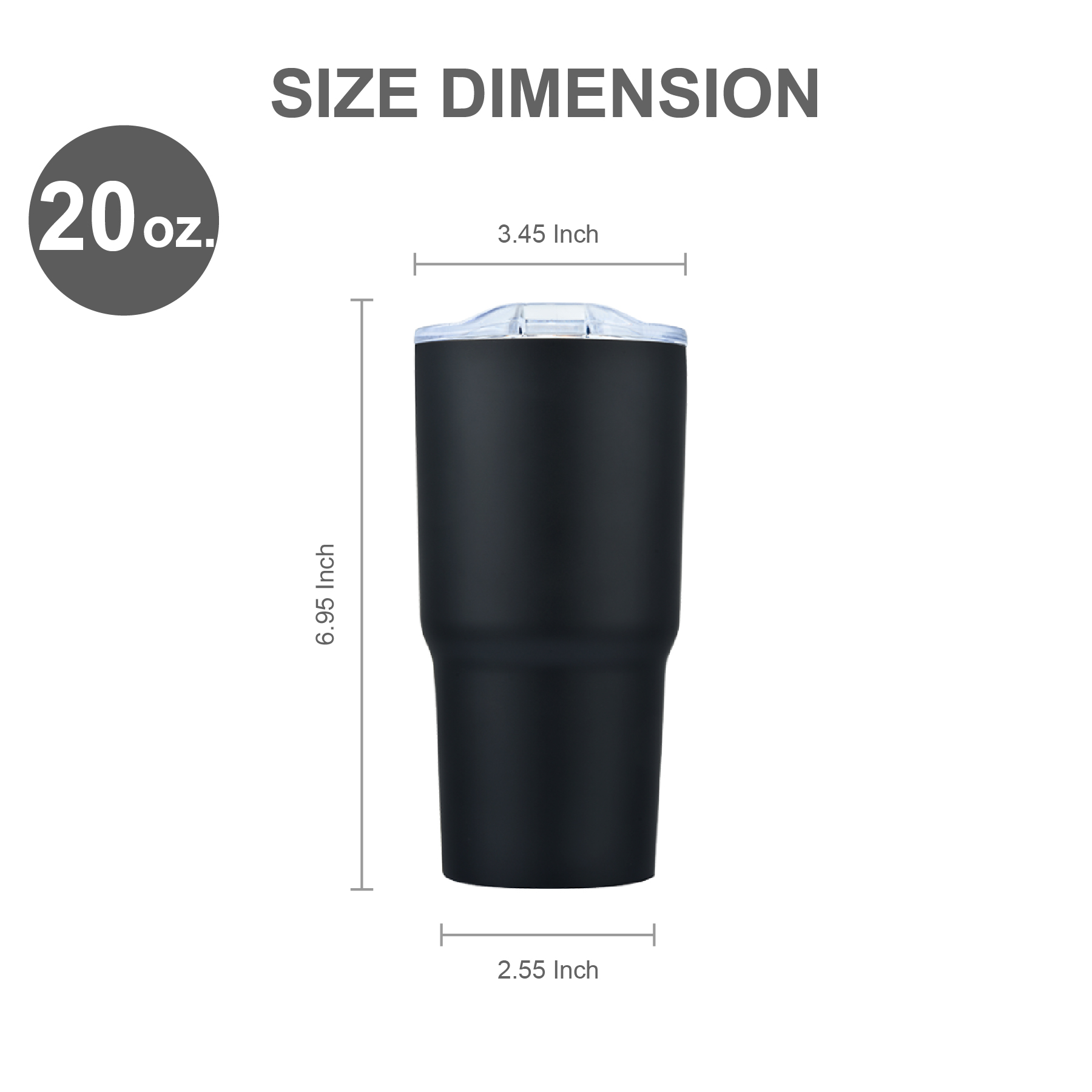 20 oz. Double Wall Tumbler | OpusLine USA