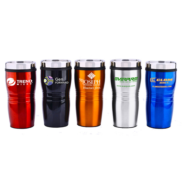 16 oz. Wavy Stainless Steel Tumbler