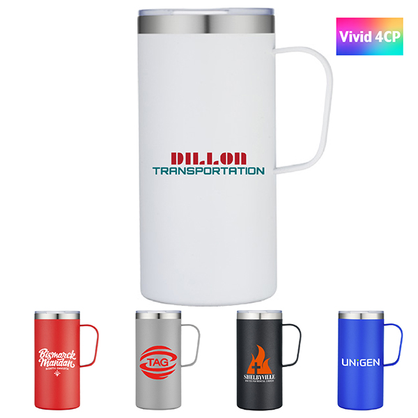 20 oz. Double Wall Stainless Steel Camping Mug