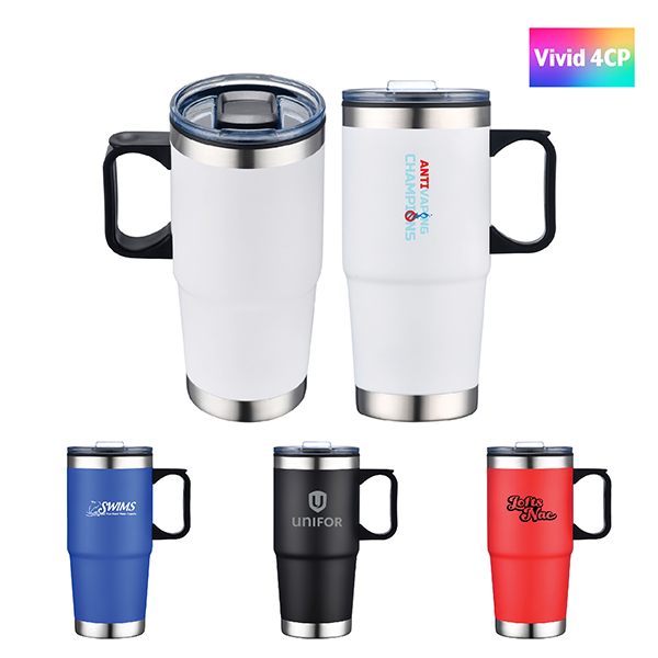 24oz Travel Mug with Stainless Steel Bottom