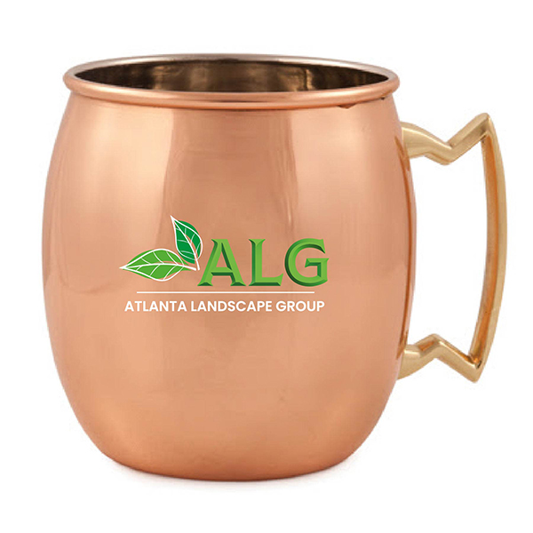 16 oz. Copper Coated Stainless Steel Moscow Mule Mug